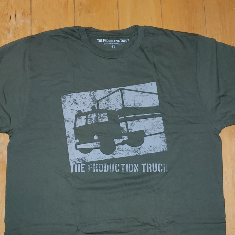 Vintage XL Distressed "The Production Truck" Tee